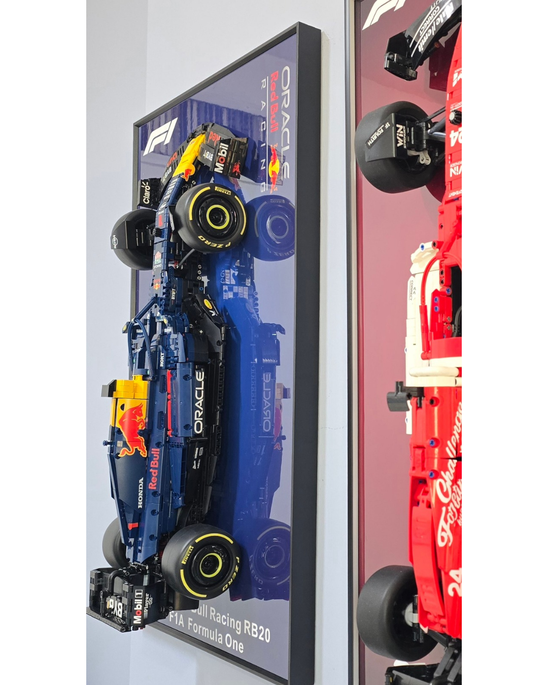 Aluminium Alloy 50x80cm frame designed for Red bull F1 1:8 scale (car not included)