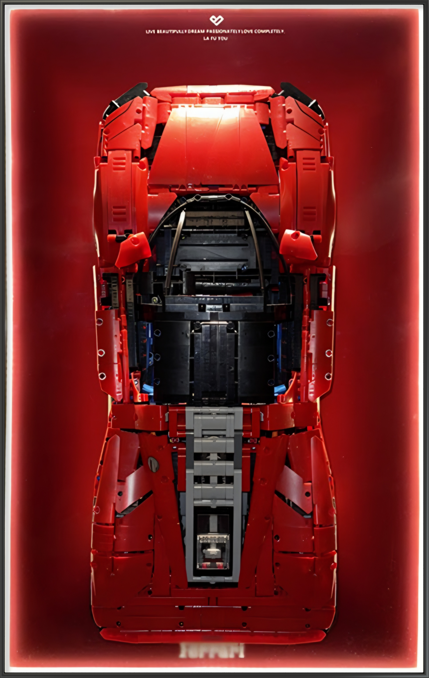 Aluminium Alloy 50x80cm Frame designed for Ferreri 1:8 scale (car not included)