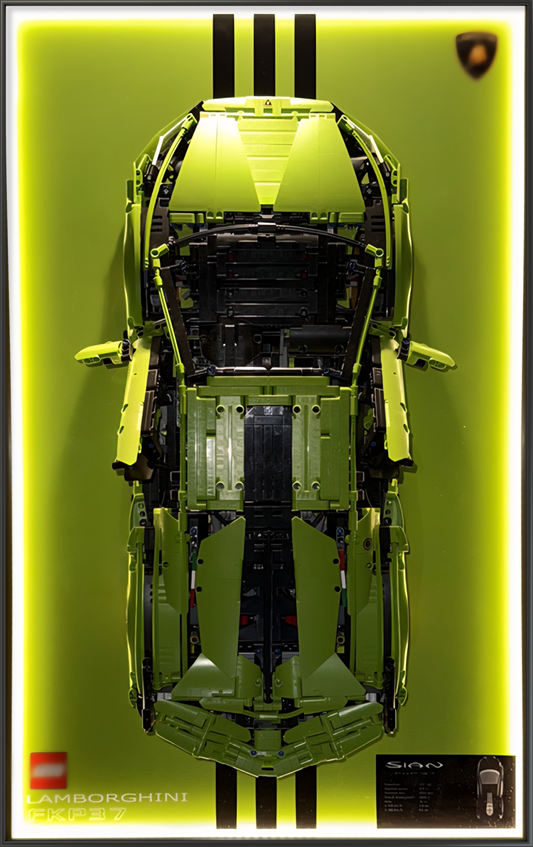 Aluminium Alloy 50x80cm Frame designed Lamborghini sain  1:8 scale (car not included)